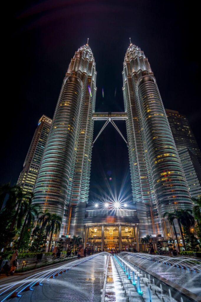 best Asia trip for Indian couples — Malaysia Petronas Twin Towers from Gujarat couple Ahmedabad trip 2025