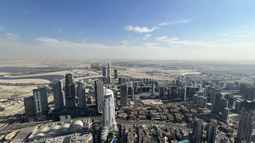 Burj Khalifa Top view – 7 Days in Dubai and Abu Dhabi Itinerary 2025